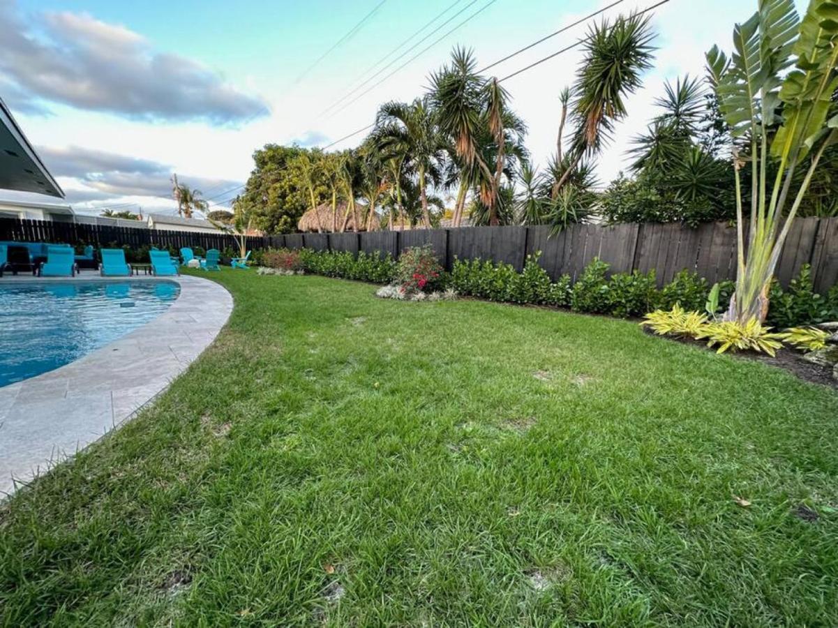 The Sun House - 3 Bed, 2 Bath, Private Pool, Fire Pit, Huge Backyard Villa Fort Lauderdale Dış mekan fotoğraf