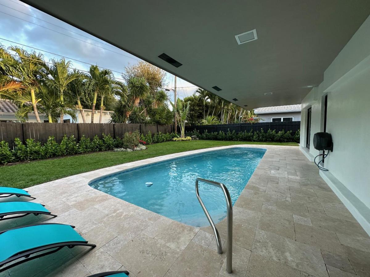 The Sun House - 3 Bed, 2 Bath, Private Pool, Fire Pit, Huge Backyard Villa Fort Lauderdale Dış mekan fotoğraf
