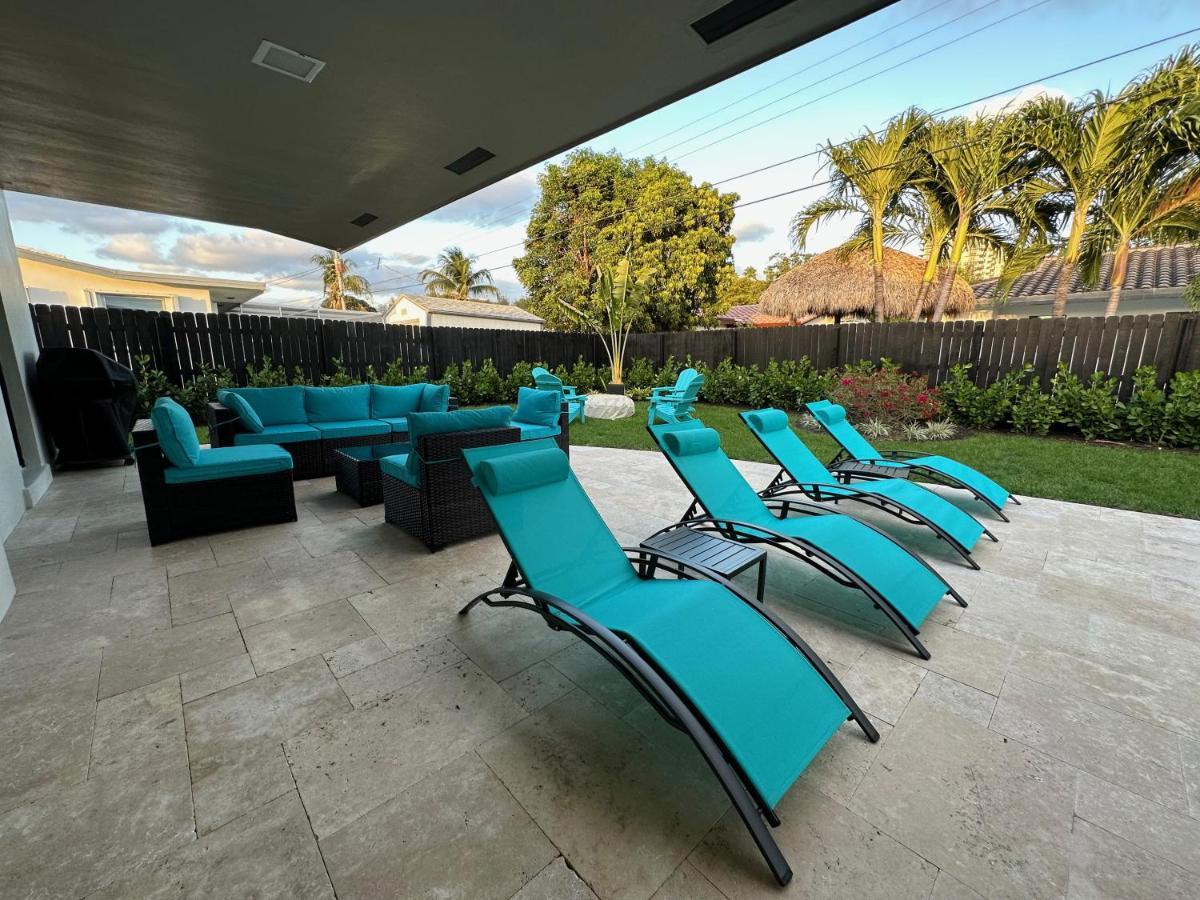 The Sun House - 3 Bed, 2 Bath, Private Pool, Fire Pit, Huge Backyard Villa Fort Lauderdale Dış mekan fotoğraf