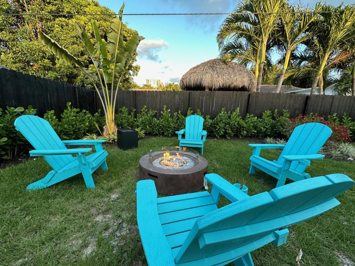 The Sun House - 3 Bed, 2 Bath, Private Pool, Fire Pit, Huge Backyard Villa Fort Lauderdale Dış mekan fotoğraf